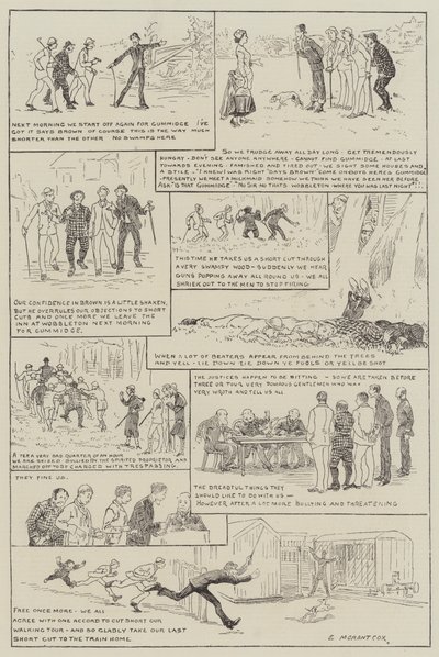 Unsere Wandertour von Edward Morant Cox